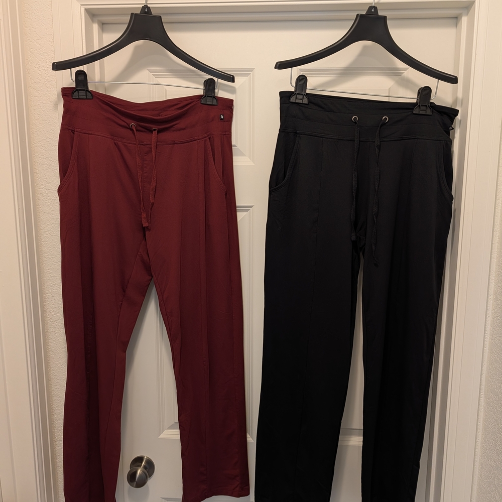 Marika Black Activewear Pants